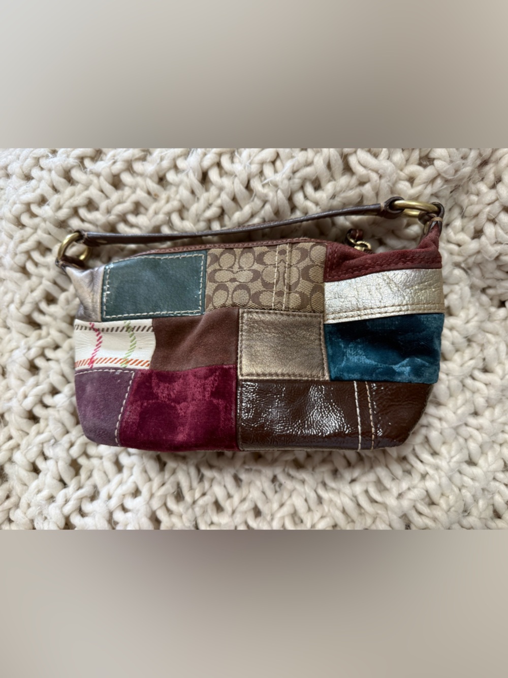 Coach Demi Patchwork Mini Bag 40928 2007 - Picture 2 of 6